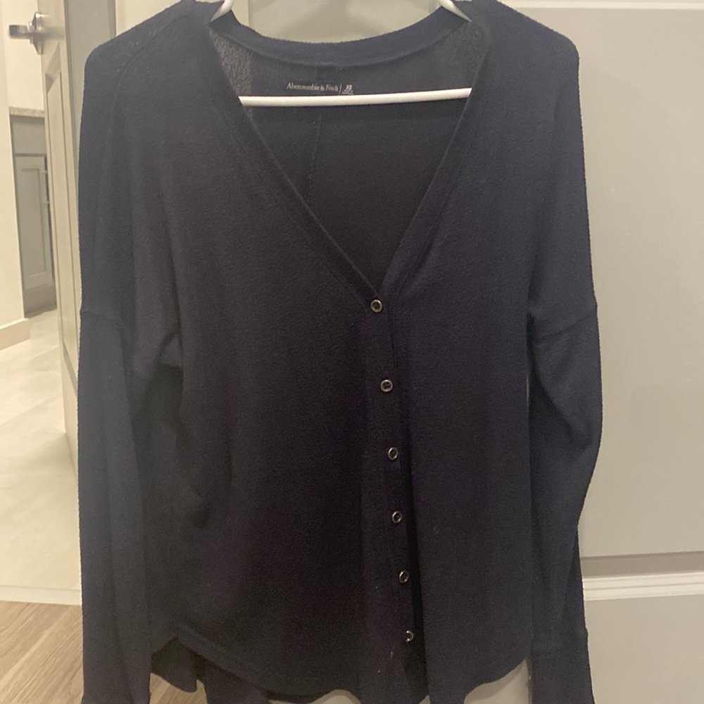 Navy blue Abercrombie sweater